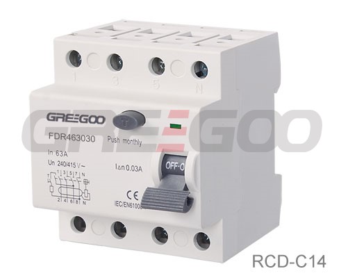 ELCB Circuit Breakers RCD-C14
