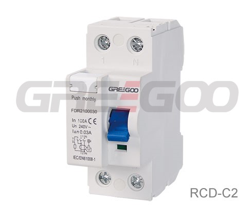 RCCB Circuit Breaker RCD-C2