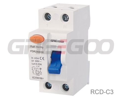 RCCB Circuit Breaker RCD-C3