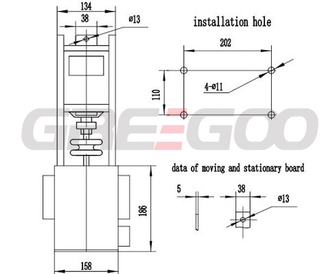 EVC1-12/160~630-6.3G single pole high altitude 12kv vacuum contactor