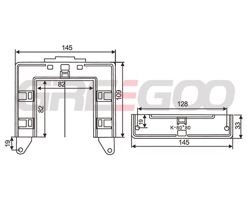 BH-8080DP 0.66KV Current Transformer