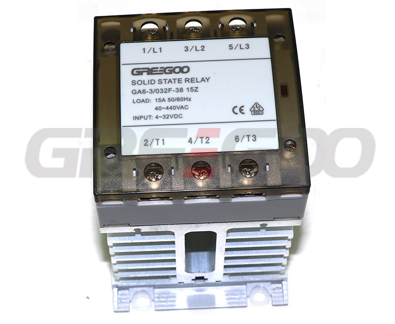 Air cooled solid state relay assemblies