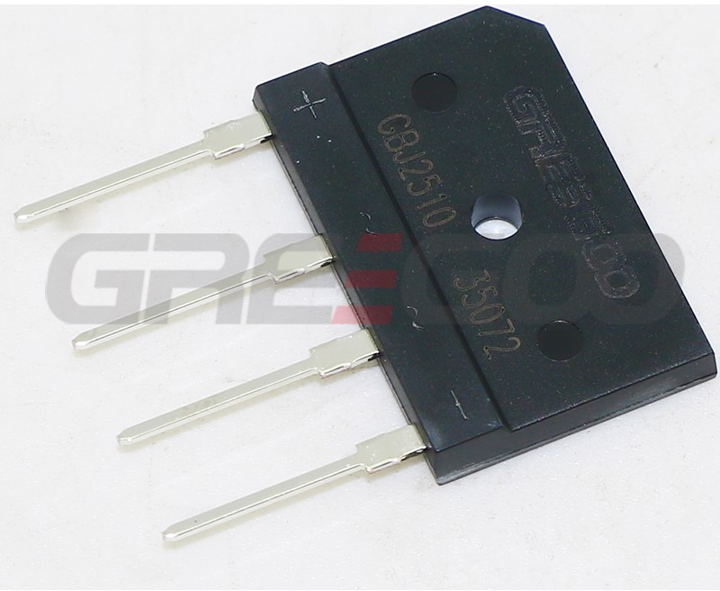 GBJ 8A to 35A single phase bridge rectifier