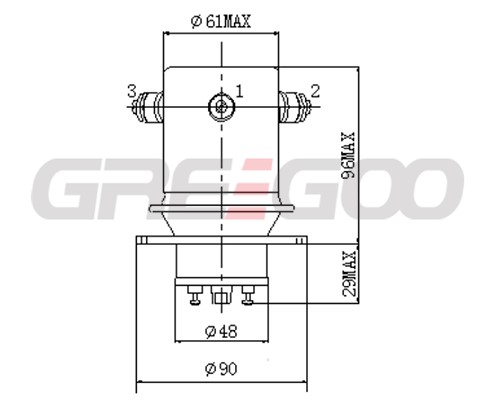 25KV HV Relay GHR-6/055 and GHR-6/055A