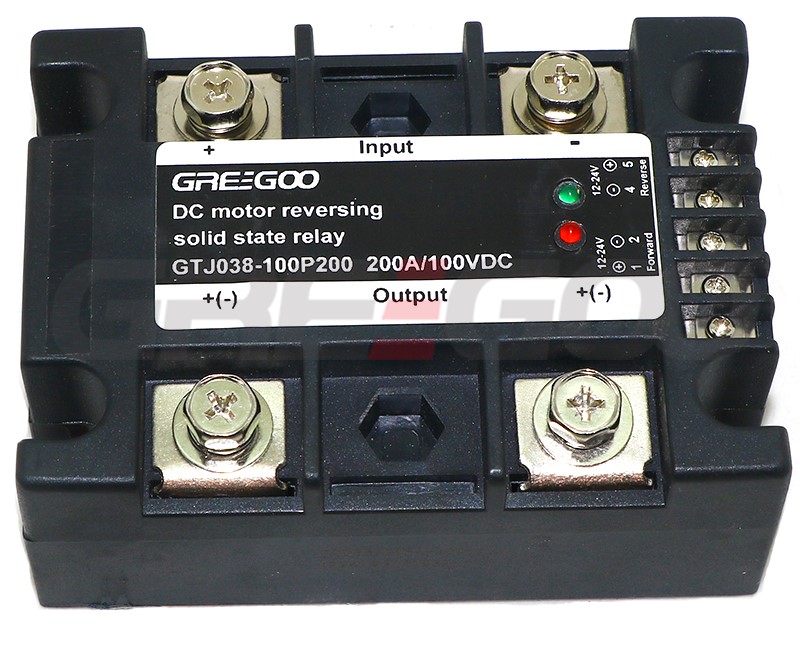 DC Reversing Solid State Contactor 10A-500A 100V-1200V