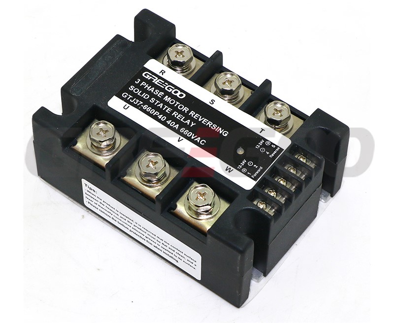 3 phase motor reversing solid state relays