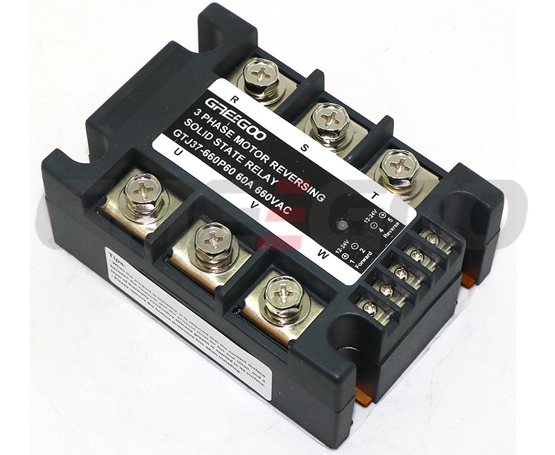 3 phase motor reversing solid state relays