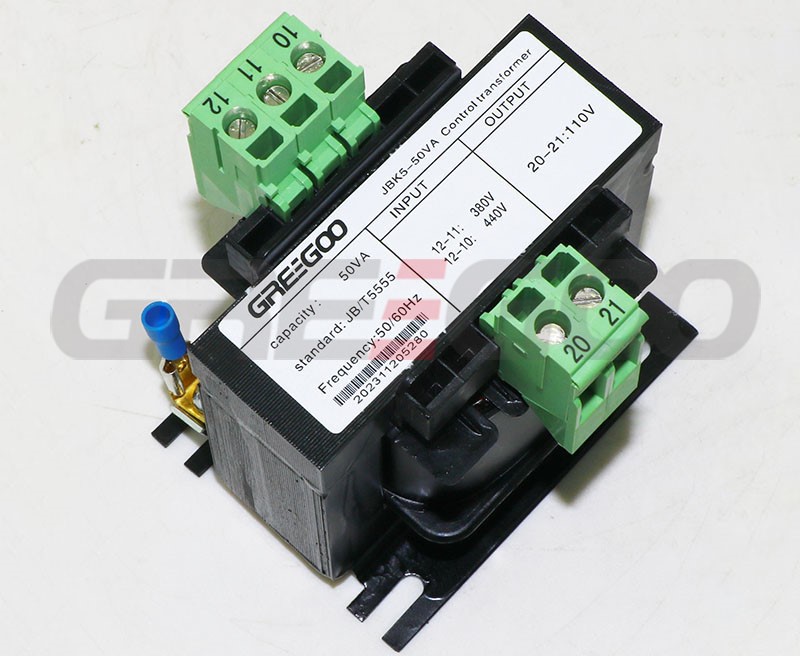 JBK5 machine control transformer