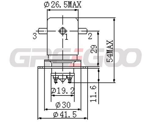 15KV HV Relay GHR-2-SF