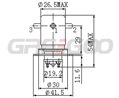 15KV HV Relay GHR-8-SF