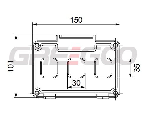 LMK7-400 three-phase current transformer