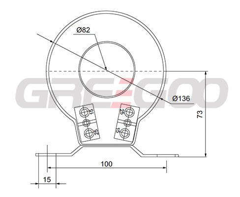 LMZC-10-4 Through core current transformer