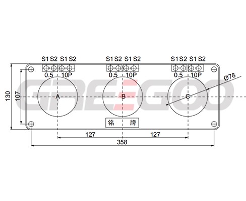 LSY127-10-107 Three-phase integrated transformer