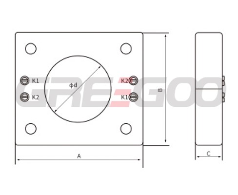 LXFK-Φ80~Φ240 Zero Sequence Current Transformer 