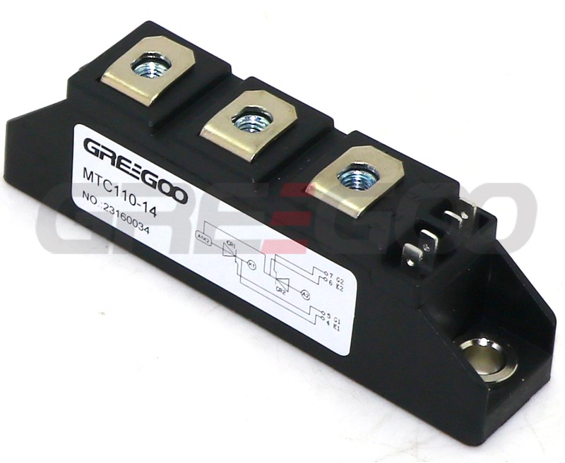 Dual thyristor module 26-110A