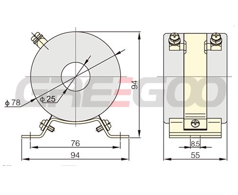 RCT-25 Current Transformer