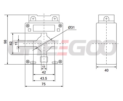 BH-40 0.66KV Current Transformer