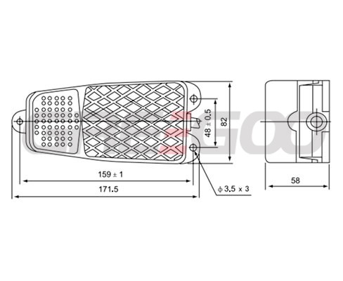 CFS-3S Foot Pedal Switches