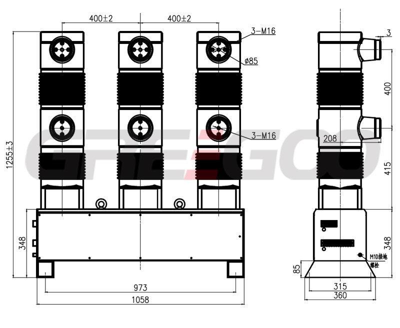 35/36KV 40.5KV Vacuum Contactors (EVC9)