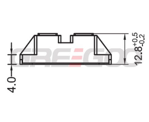 F4 single switch IGBT module