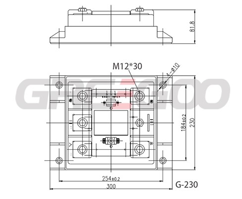 Three phase rectifier regulating module