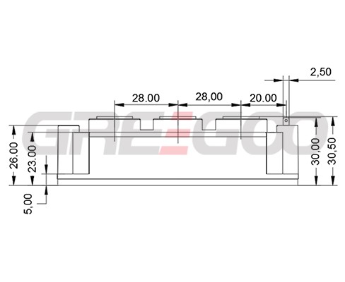 G2 half bridge chopper IGBT module