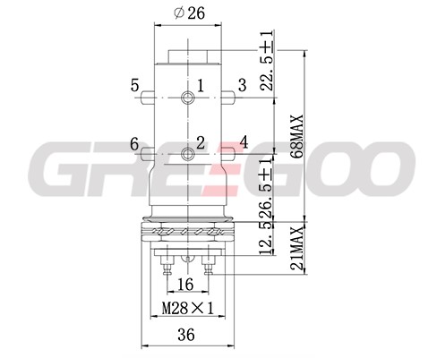 15KV HV Relay GHR-13/013 DPDT