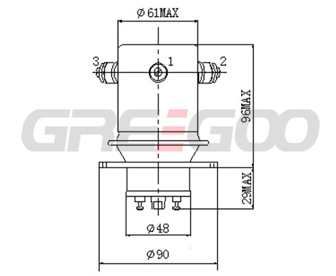 25KV HV Relay GHR-6