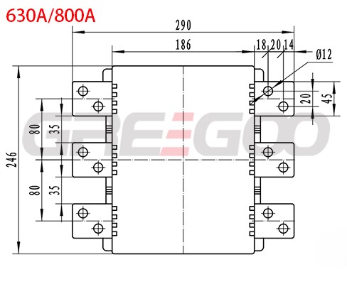 Fast switching low voltage vacuum contactor 