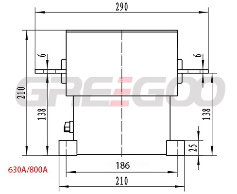 Fast switching low voltage vacuum contactor 