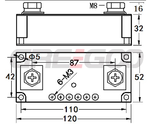 DC charging and discharging Solid State Relays