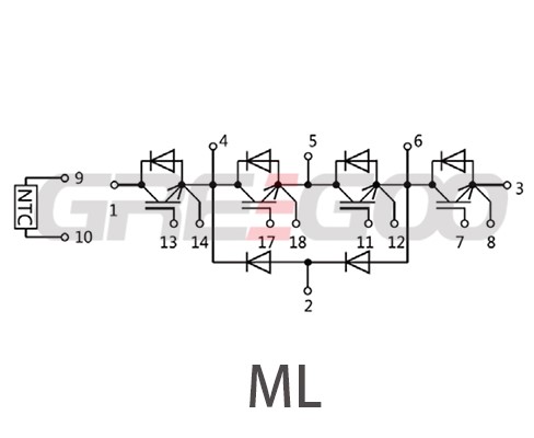 E2-3 phase bridge/PIM/NPC