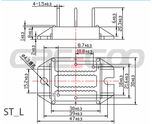 Single phase and 3phase bridge rectifier