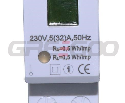 GEM015SD single phase din rail active energy meter