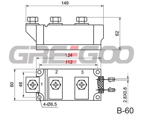 TT500N14KOF Thyristor Module in pressure contact technology