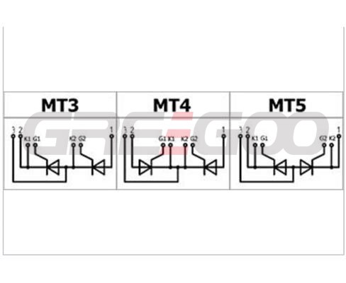 THYRISTOR MODULE MT3-260-44-A2