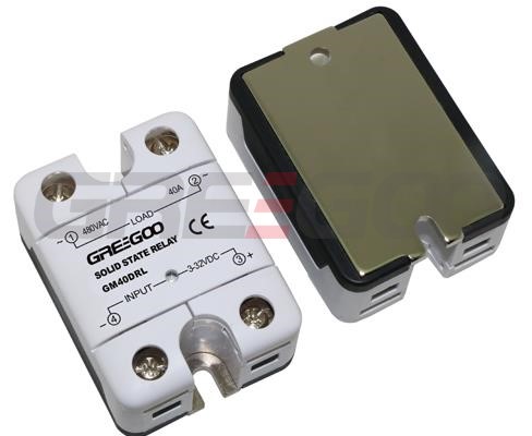 Integrated IP20 touch-safe removable covers Solid State Relays