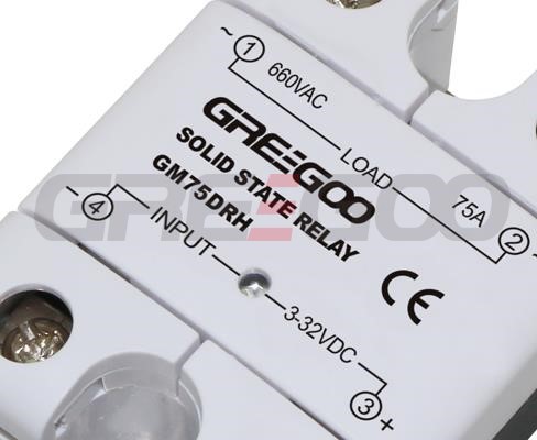 Integrated IP20 touch-safe removable covers Solid State Relays