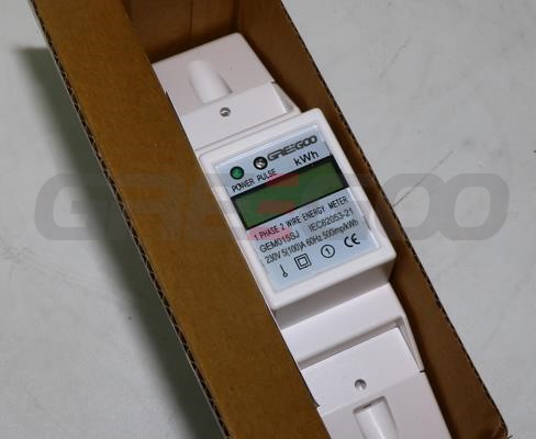 GEM015SJ single phase din rail active energy meter