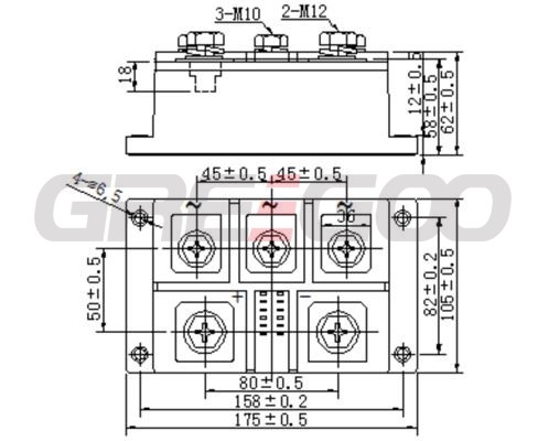 600A to 1500A Bridge Rectifier Modules