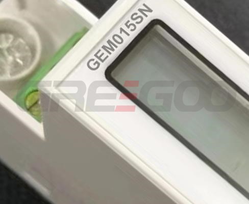 GEM015SN single phase din rail active energy meter