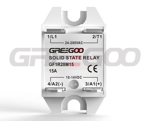 Compact FASTON terminals ac switching solid state relay
