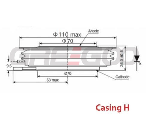 Gate Turn-Off Thyristor GTO Thyristor