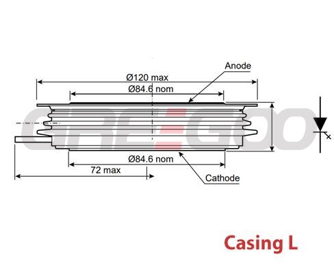 Gate Turn-Off Thyristor GTO Thyristor