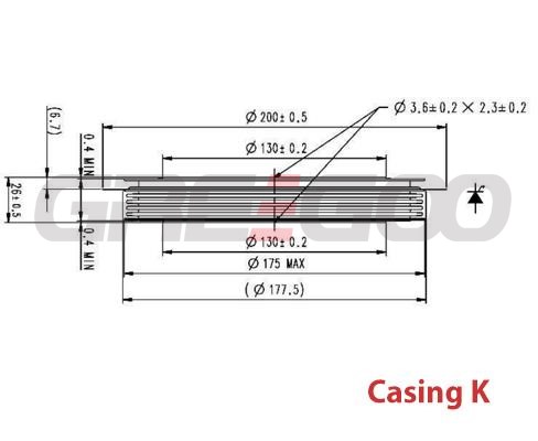 Gate Turn-Off Thyristor GTO Thyristor