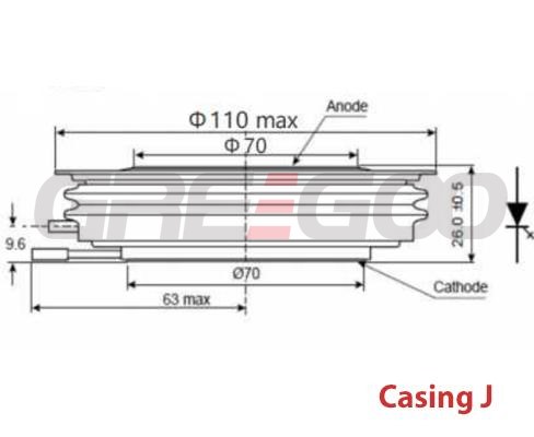 Gate Turn-Off Thyristor GTO Thyristor