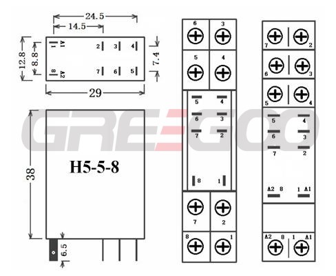 Plug in DC load Solid State Relay