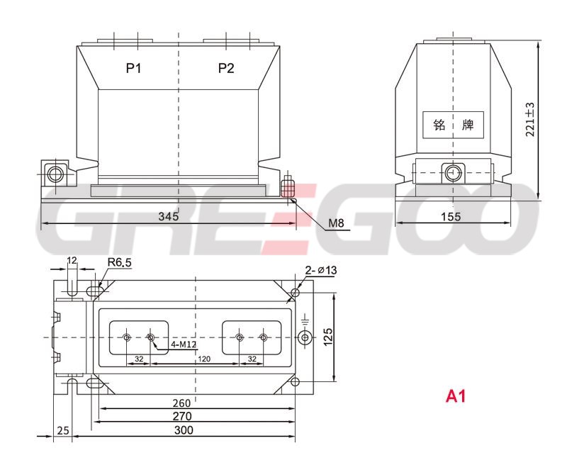 LZZBJ9-10C1 Indoor MV Current Transformer