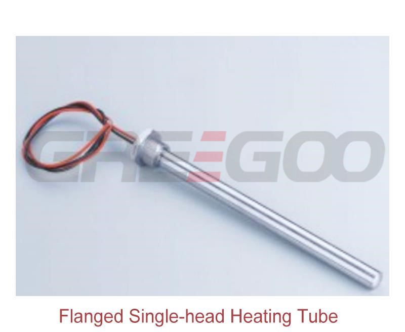 Single-head heating tube