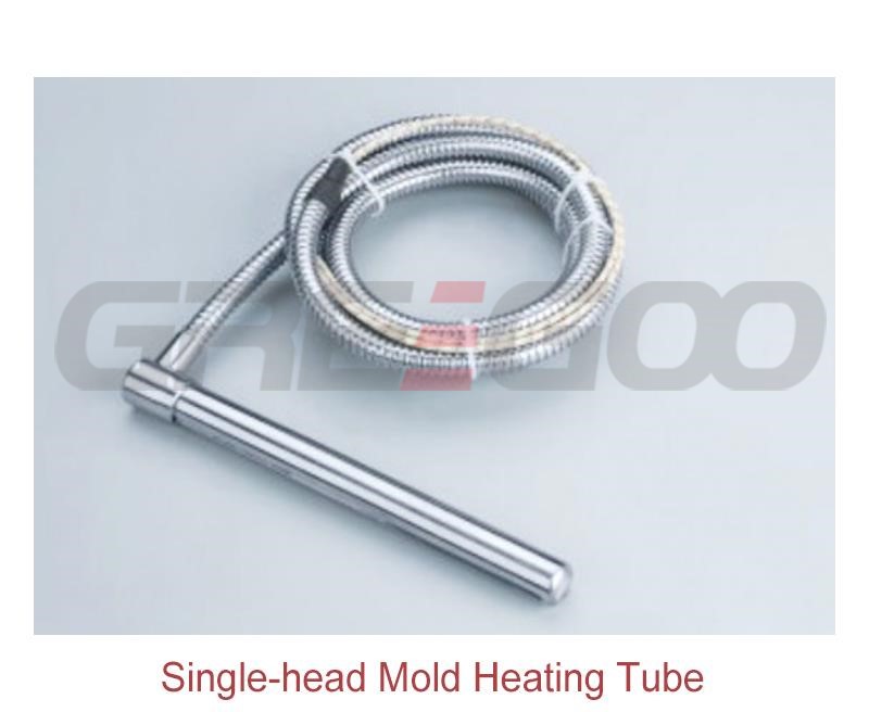 Single-head heating tube